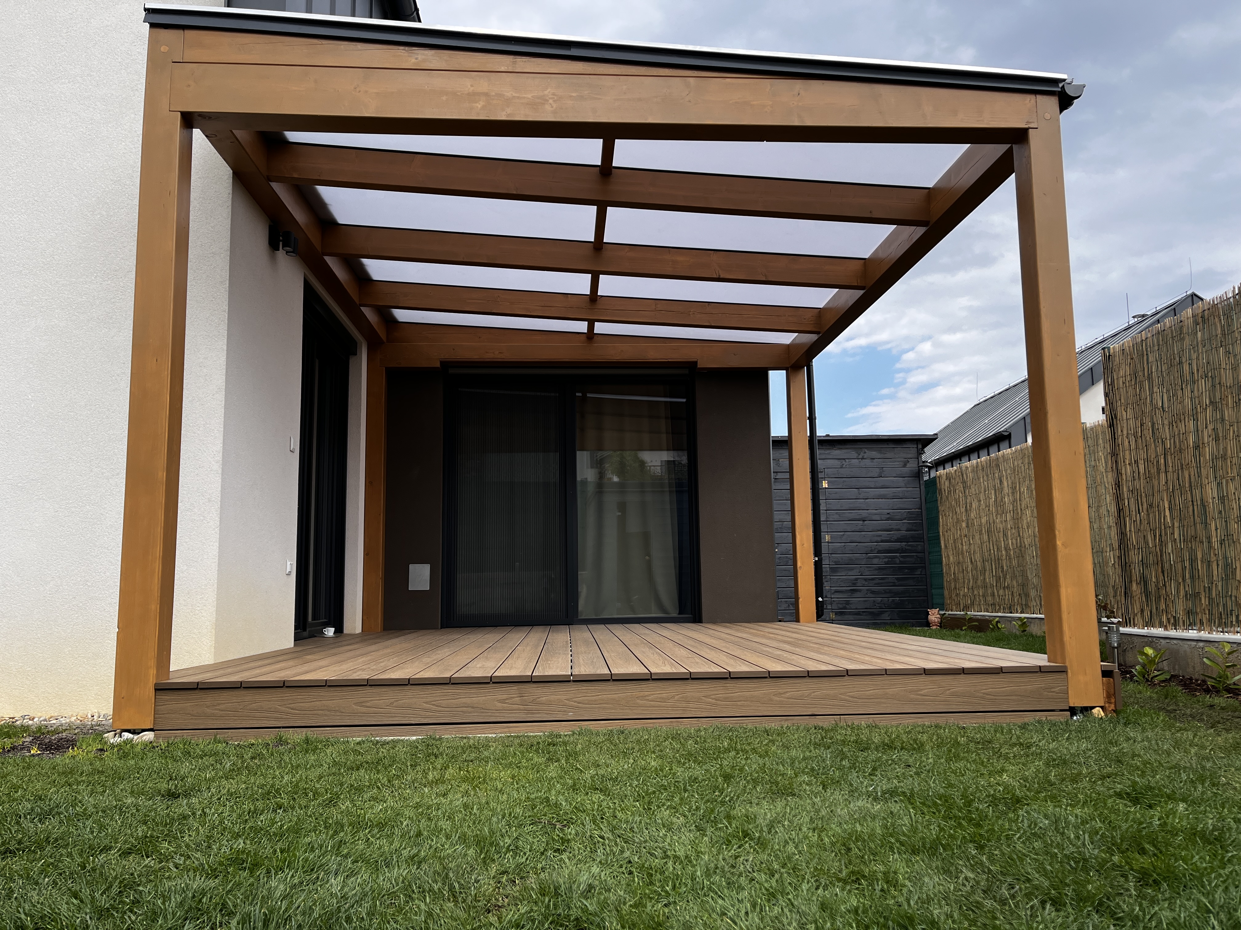 Drevená pergola na mieru