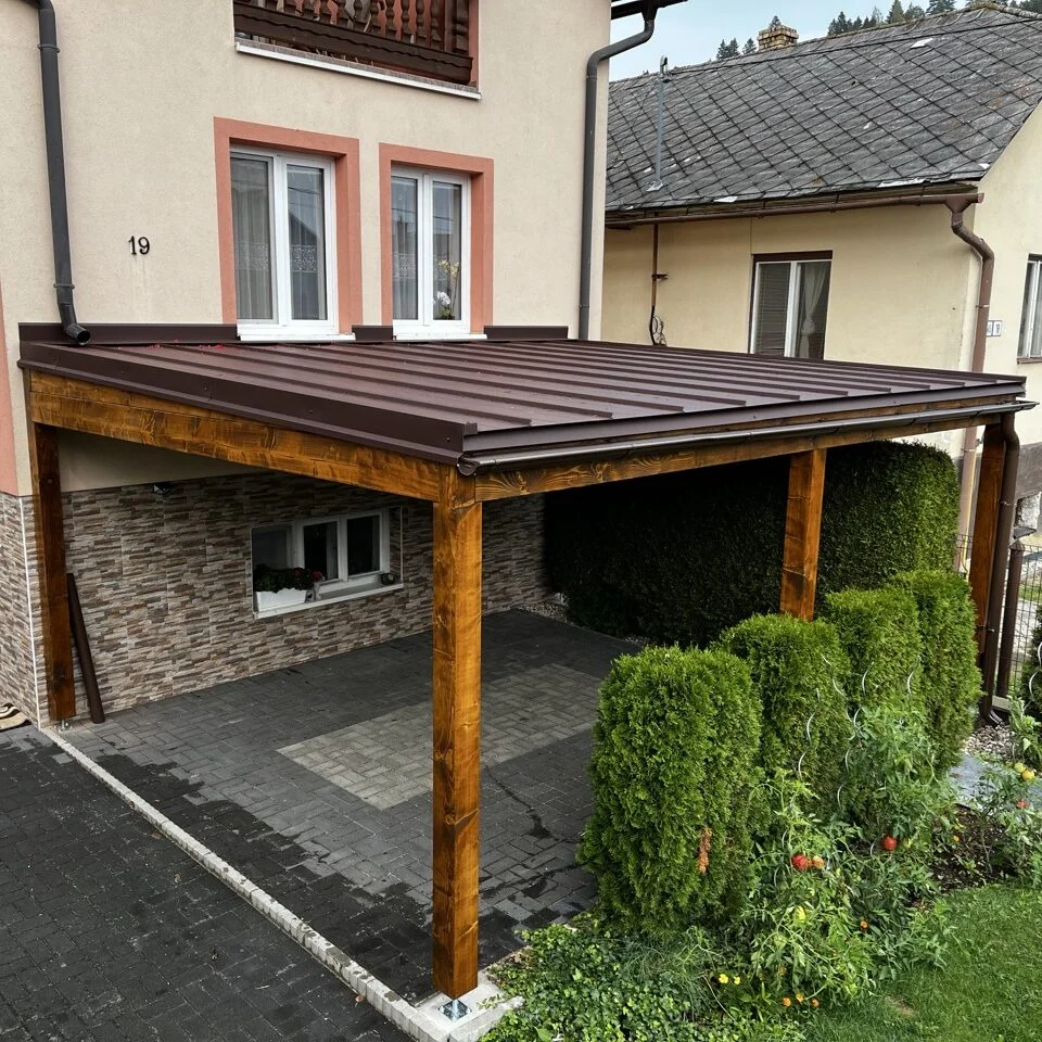 Pergola z dreva