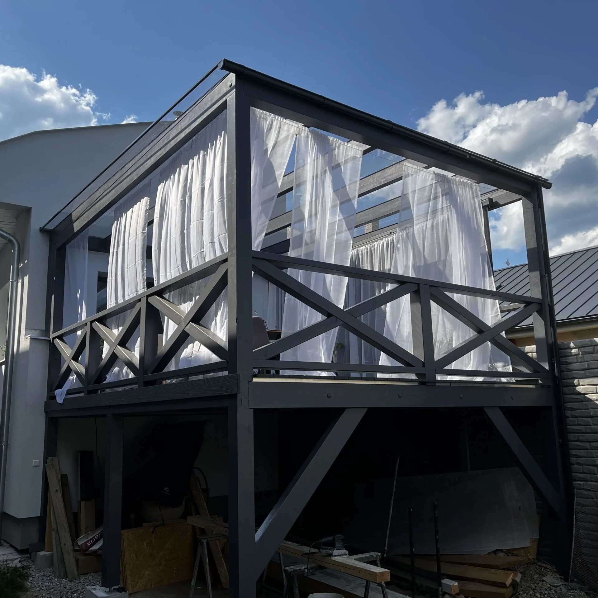 Drevená veranda