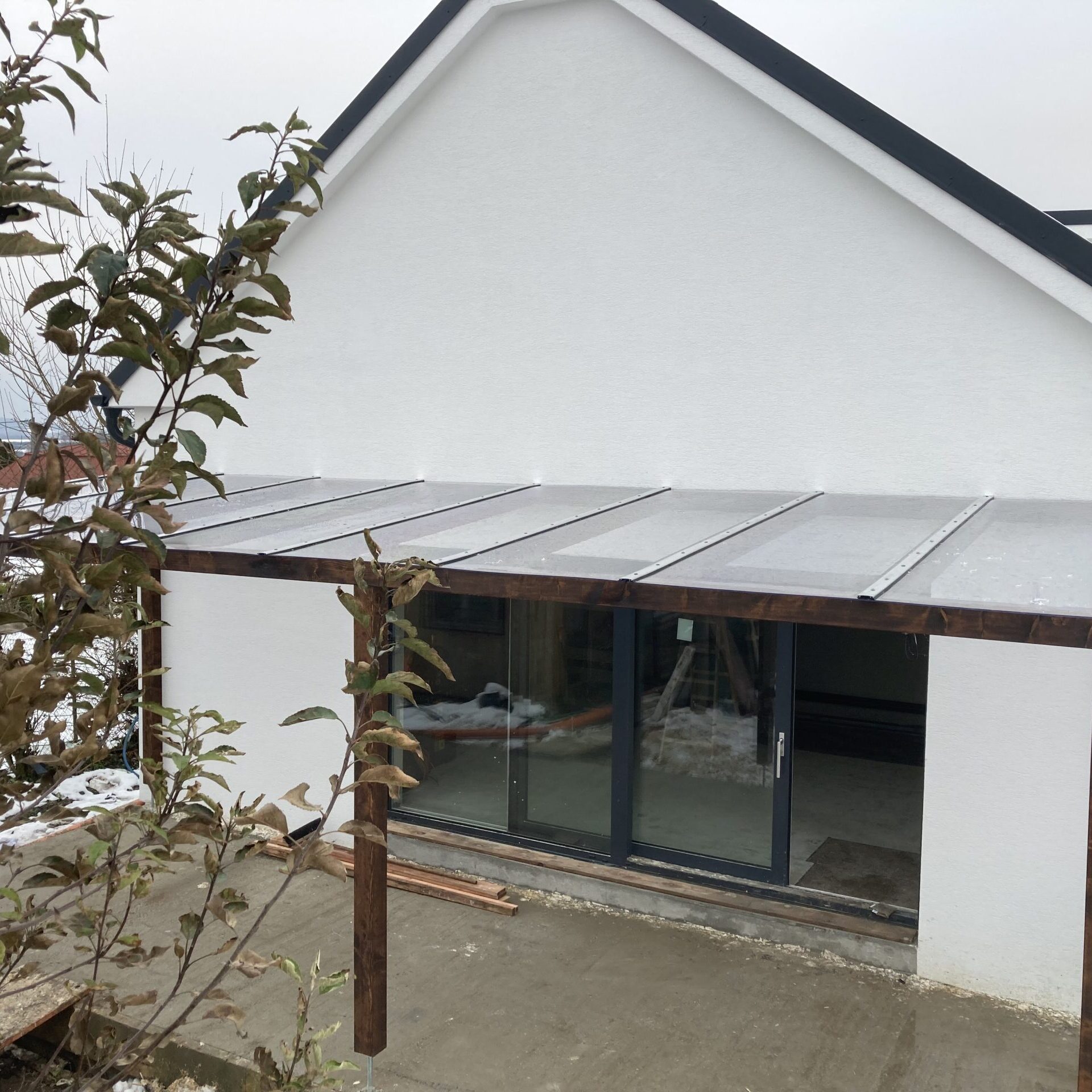Pergola z dreva