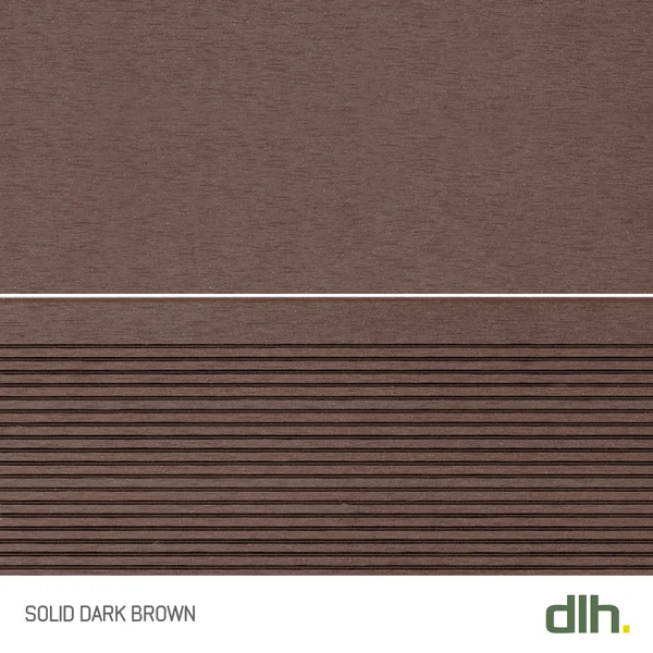 WPC Solid Dark Brown